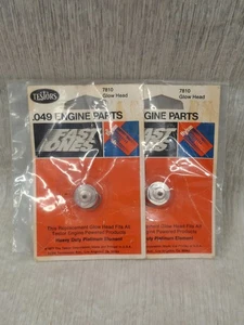Testors .049 glow head. NOS READ x2 NIP New - Picture 1 of 3