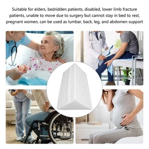 Sponge Wedge Pillow Leg Ankle Knee Rest Elevating Position Wedges Pillow For - Picture 1 of 12