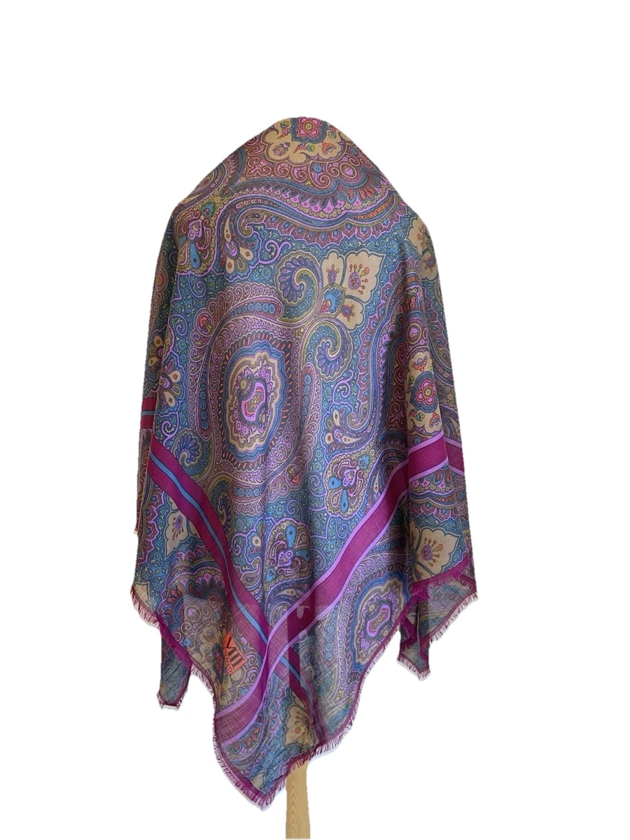 Pashmina Bufanda Ruana Mantón Hombre Reversible Bien Fin