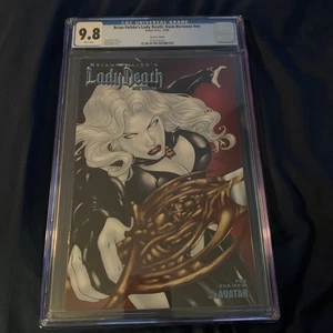 CGC 9.8 Lady Death Dark Horizons 2006 variante de cerca solo 1 CGC 9.8 1000 impresión - Imagen 1 de 13