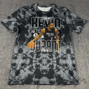 Unk NBA Official Mens Size L Kevin Durant Brooklyn Nets Tie Dye Polyester TShirt - Picture 1 of 7