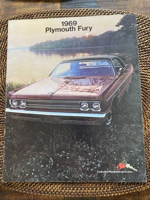 Plymouth Fury 1969 32 páginas catálogo original de folletos de automóviles - convertible VIP deportivo Foto 1 de 4