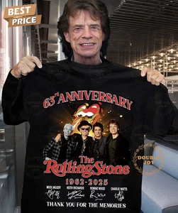Camiseta The Rolling Stone 63Rd Aniversario 1962-2025 Gracias por los recuerdos - Imagen 1 de 3
