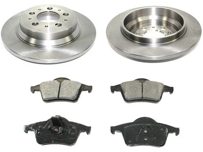 Kit de pastillas de freno y rotor trasero para Volvo V70 2001-2007 76564KXMY 2002 2003 2004 Foto 1 de 2