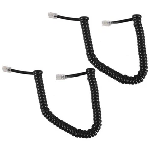2 Pcs Hörerkabel Telefonkabel Für Festnetztelefone Festnetzanschlüsse - Zdjęcie 1 z 12