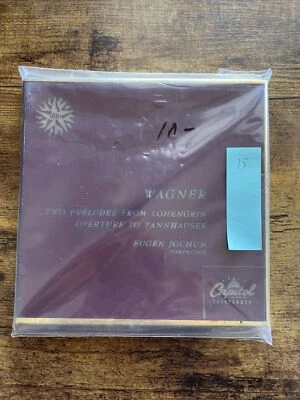 Wagner - Two Preludes From Lohengrin - Capitol Records KCM 8024 - 45 RPM - 4 Rec - Image 1 of 4