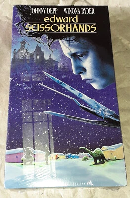 Edward Scissorhands VHS 1st US Print Fox Video NEW SEALED - Image 1 of 4
