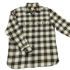 Levis Plaid Relaxed Fit Flannel Long Sleeve Button up Shirt SZ/ M - Picture 1 of 15