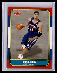 2008-09 Fleer #86R-171 Brook Lopez 1986-87 Rookies
