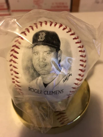 Roger Clemens 1996 Burger King Photoball With Original Packaging Boston Red Sox Cover