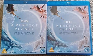 A PERFECT PLANET BLU-RAY + SLIP COVER WITH ARTCARDS DAVID ATTENBOROUGH BBC - Imagen 1 de 2