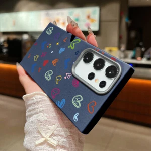 Heart For Samsung S24 FE S23 Ultra S22 S21 A16 A15 A55 A54 Shockproof Case Cover - Picture 1 of 19