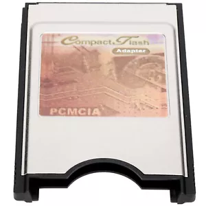 PCMCIA Memory Card Reader CompactFlash PC Card Reader Plug And Play Adapter Kit - Picture 1 of 12