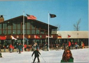 Base Camp at Statton Mountain Vermont Continental Chrome Postcard - Picture 1 of 2