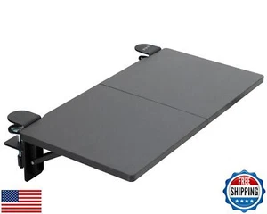 VIVO Clamp-on 24 x 12 inch (14 Including Clamps) Desk Extender, Wrist Support - Picture 1 of 5