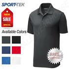 Sport-Tek Mens Cool Dry Fit Wicking Performance Golf Polo Pocket T-Shirt ST640P