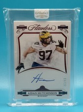 2022 Panini Flawless Aidan Hutchinson Ruby Auto /20