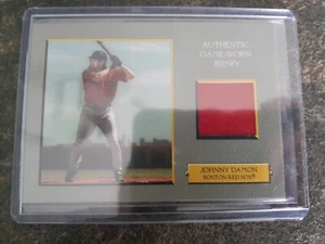 2005 Topps Turkey Red Game Worn Jersey Johnny Damon Card# TRR-JD2 - Picture 1 of 2