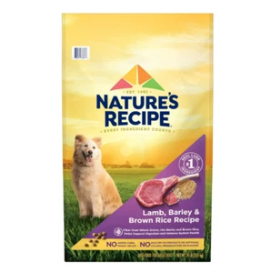 Nature’s Recipe Original Lamb and Rice Dry Dog Food Recipe, 24 lb Bag - Picture 1 of 6