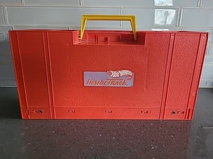 Estuche de transporte vintage Hot Wheels 1981 "The Inside Track" juego - Imagen 1 de 11