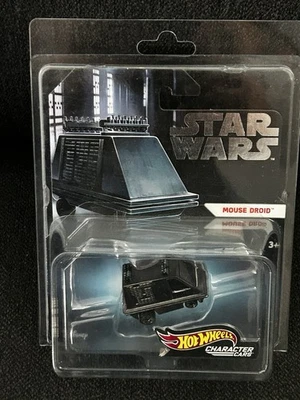 SDCC Exclusivo Star Wars Mouse Droid Hot Wheels Personaje Coches Sellado NUEVO SIN USAR, EN CAJA Foto 1 de 2
