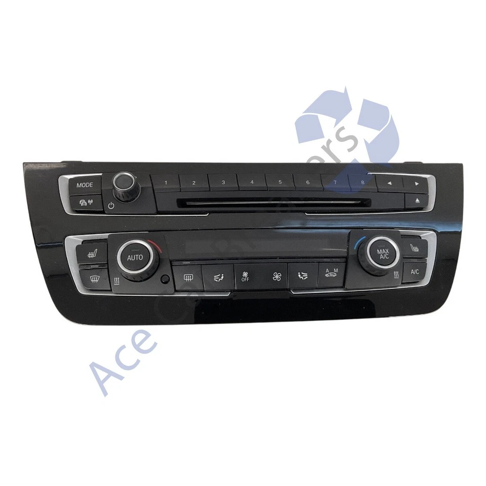 BMW 1 Series F20 LCI 15-19 Climate Control & Stereo Control Panel - Image 1 of 4