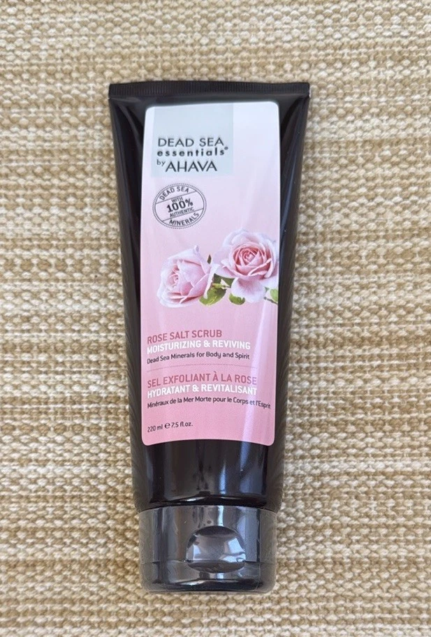Ahava Dead Sea Essentials Rose Salt Scrub 7.5oz New, sealed - Image 1 of 1