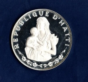HAITI 1973/74 50 GOURDES  proof - Imagen 1 de 2