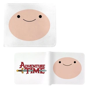 Adventure Time - Finn Mertens Face 4.5" Bi-Fold Wallet NEW Credit Card Billfold - Picture 1 of 2
