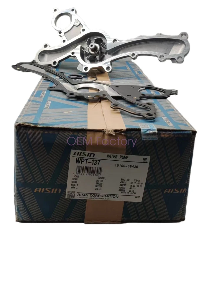 1610039435 For LEXUS GS350 GS450H IS250 IS300 IS350 RC300 OEM Aisin Water Pump - Изображение 1 из 4