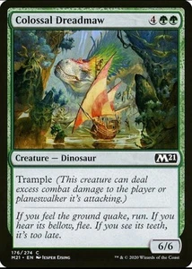 X 1 Colossal Dreadmaw NM M21 176 MTG Magic The Gathering - Picture 1 of 1