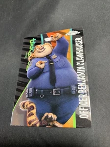 2025 Topps Chrome Disney Zootopia Benjamin Clawhauser Insert #ZI-3 - Picture 1 of 2