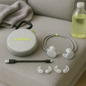 Bose SoundSport Wireless In Ear Bluetooth Sweat-Resistant Headphones- - Picture 1 of 6