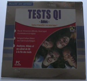 COACH CÉRÉBRAL TEST DE QI pour adolescents BIEN-ÊTRE santé PC CD ROM NEUF SCELLÉ - Photo 1/2