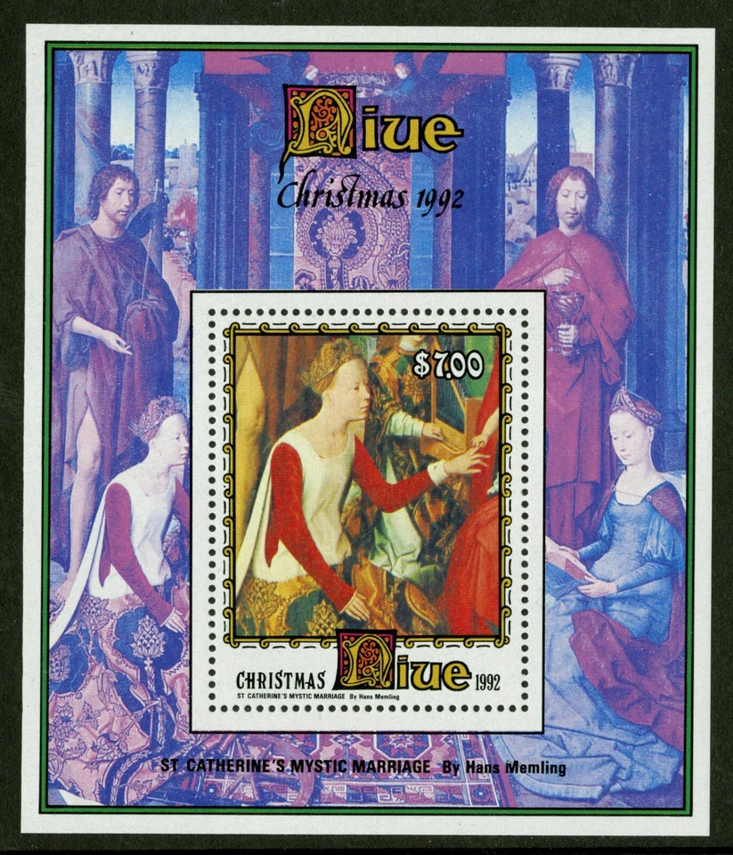 Niue  1992   Scott #   646     Mint Never Hinged Souvenir Sheet - Image 1 of 1