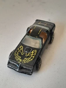 Vintage Hot Wheels Blackwall 1977 Hot Bird Trans Am Smokey And The Bandit Black - Picture 1 of 5