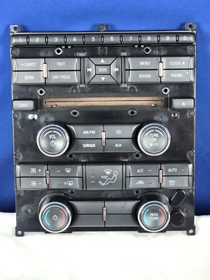 🏅 Panel de control de radioclimatización Ford Taurus 2010-2012 AG1T-18A802-BB 🏅 Foto 1 de 4