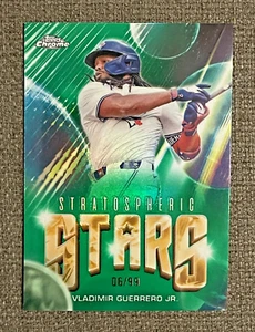 2024 Topps Chrome Update VLADIMIR GUERRERO JR. Stratospheric Stars /99 - Picture 1 of 1