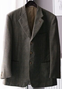 Vintage Men Blazer Yves Saint Laurent  pour bomme Size L Made in Italy - Picture 1 of 7