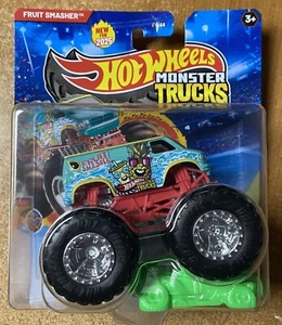 Monster Trucks Hot Wheels 2025 - Snack Pack #4 Fruit Smasher - Imagen 1 de 1