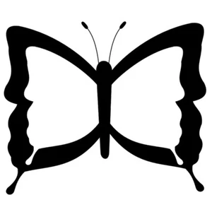 Abstract Butterfly Vinyl Decal Sticker for Wall Door Laptop PC Phone Office Car - Picture 1 of 1