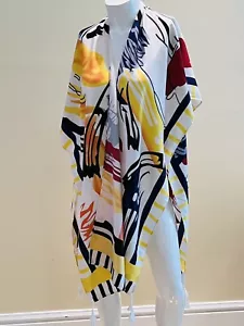 Women’s Multicolor Poncho Shawl,Cardigan - Picture 1 of 3