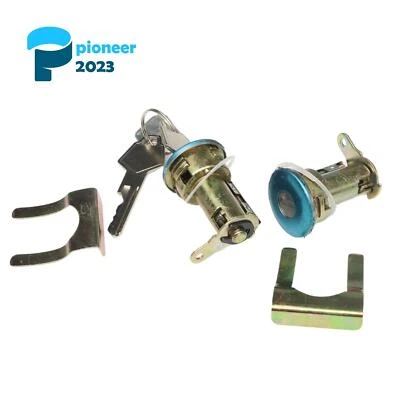 Door Lock Cylinder with 2 Keys for Dodge W100 W150 W200 W250 W300 W350 - Image 1 of 4