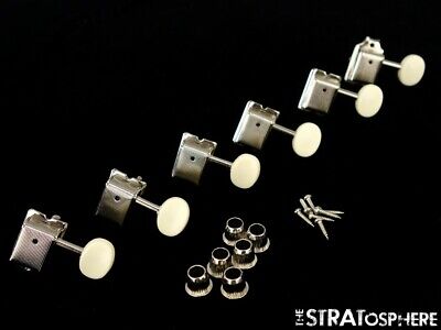 * NEW Vintage TUNERS For Fender Stratocaster Strat Telecaster Tele Nickel Aged • 14.99€