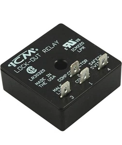 ICM Controls ICM220 ICM220B Lockout Lock-out Protection Relay 18-30 VAC - Picture 1 of 2
