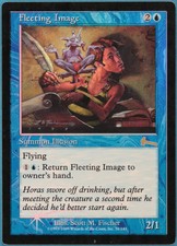 Fleeting Image FOIL Urza's Legacy PLD Blue Rare MAGIC CARD (ID# 246865) ABUGames