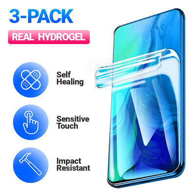 3-Pack Hydrogel Screen Protector For Samsung Galaxy S22 S21 S20 S10 Plus Note 20 • 6.98$