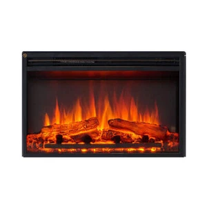 Stella 2000W 27" Electric Fireplace Heater Insert – Realistic Flame with Wood Lo - Picture 1 of 5