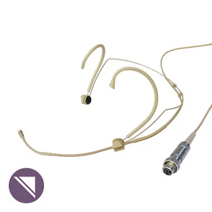 Cardioid Theatre Headset Condenser Mic Beige with 5mm Capsule - TA4F MIPRO - Bild 1 von 1