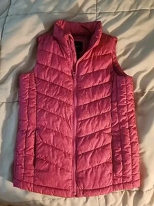Gap Kids Size XL Hot Pink Puffer Vest - Picture 1 of 5